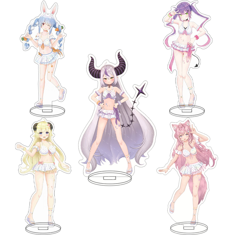 Figma Stand Set - 16cm 애니메이션 홀로라이브 시라카미 후부키, 네코마타