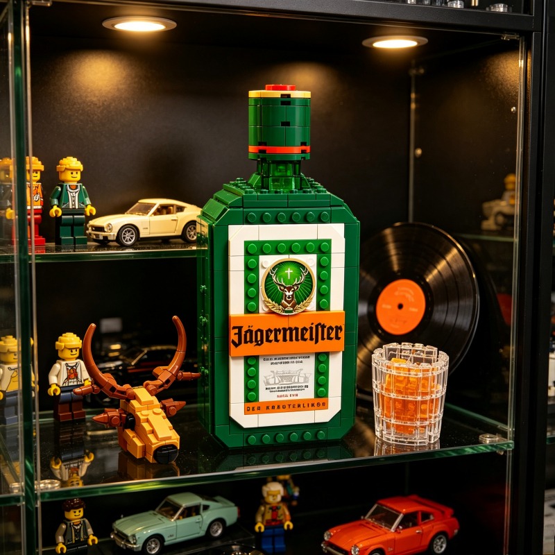 Building Block Mini - 야거마이스터 주류병 빌딩 블록 세트 미니