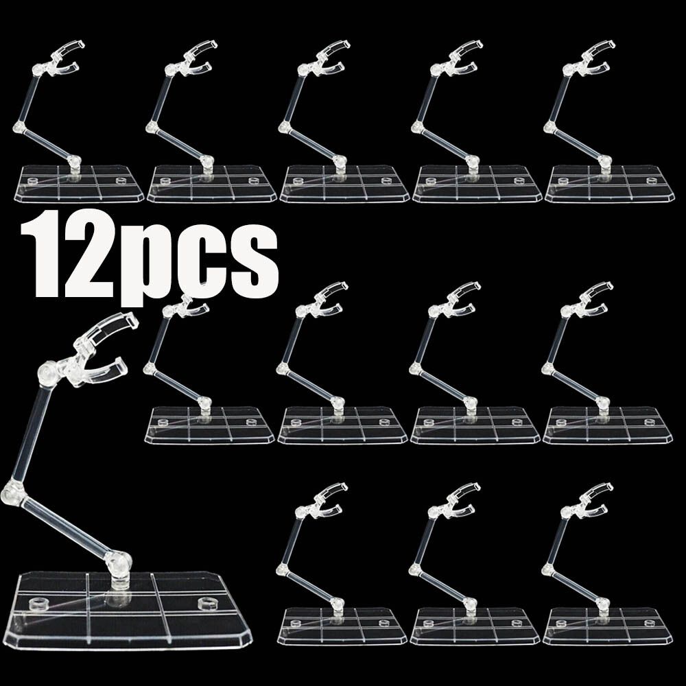 Action Figure Stand - 12개입 HG144 조절 가능한 액션 피규어