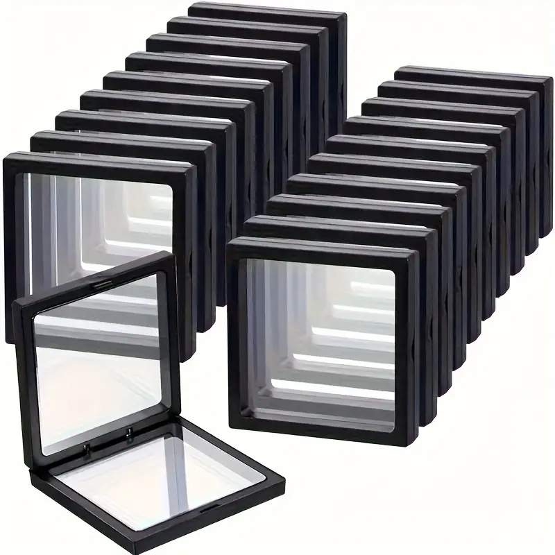 Display Case Acrylic - 20Pcs Clearview 3D 플로팅 디스플레이 케이스