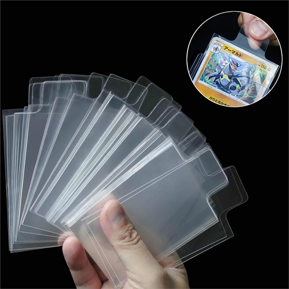 100개~500개 세트, 투명한 입체형 카드 보호 커버 - Card Penny Sleeve 리뷰 및 가격