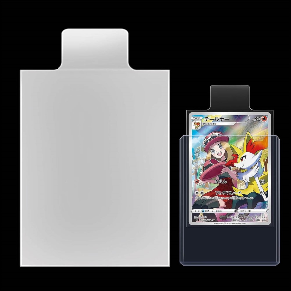 100개~500개 세트, 투명한 입체형 카드 보호 커버 - Card Penny Sleeve 리뷰 및 가격