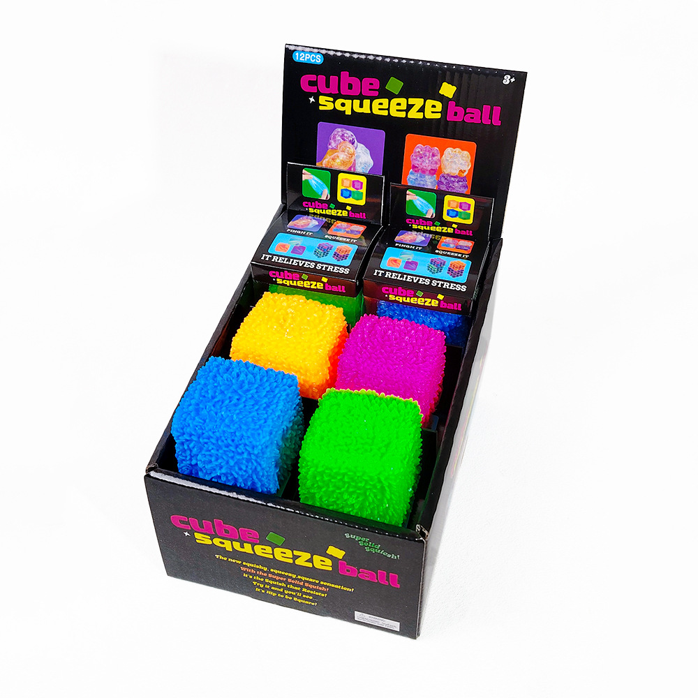 12개 TPR 밀가루가 들어있는 큐브형 스퀴즈볼 파스텔 - Fidget Cube Original 리뷰 및 가격
