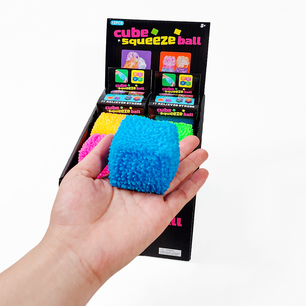 12개 TPR 밀가루가 들어있는 큐브형 스퀴즈볼 파스텔 - Fidget Cube Original 리뷰 및 가격