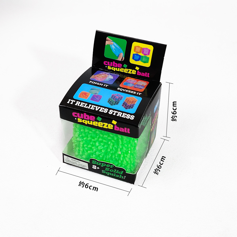 12개 TPR 밀가루가 들어있는 큐브형 스퀴즈볼 파스텔 - Fidget Cube Original 리뷰 및 가격