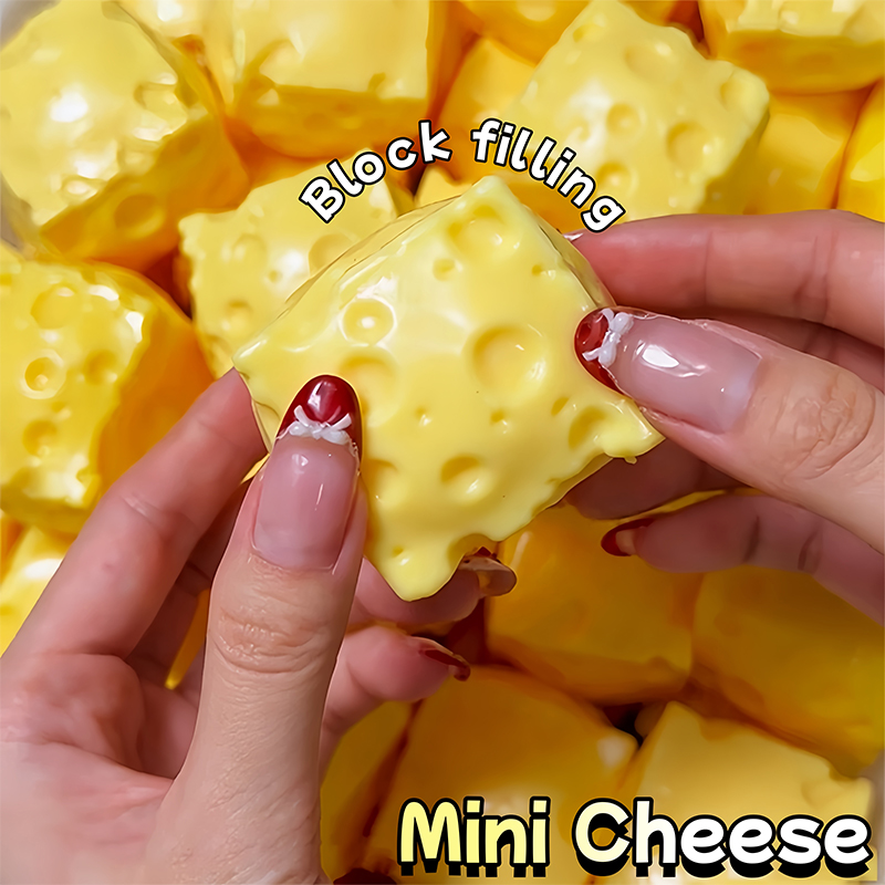 미니 치즈 큐브 스퀴시 피젯 토이 빌딩 블록 필링 노  - Building Block Mini 리뷰 및 가격